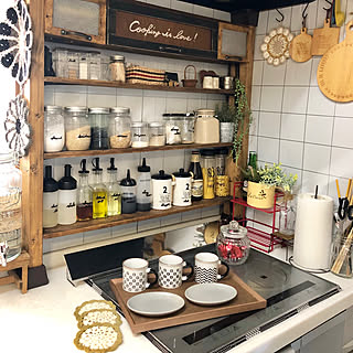 キッチン/ディアウォール/新商品買ったよ!/皆さんのお陰で励みになってます♡/フォロワーさんに感謝♡...などのインテリア実例 - 2019-01-03 09:23:47