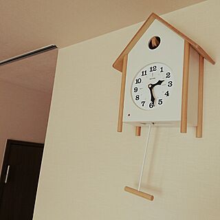鳩時計 振り子時計のインテリア実例 ｜ RoomClip（ルームクリップ）