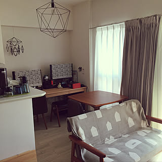 部屋全体/無印良品/窓/カーテン/ミナペルホネン...などのインテリア実例 - 2018-10-15 21:50:45