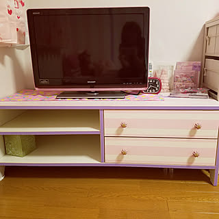 こども部屋/子供部屋女の子/ピンクピンクピンク/ピンクインテリア/いいね押し逃げごめんなさい(>_<)...などのインテリア実例 - 2017-10-23 22:14:11