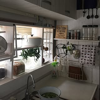 キッチン出窓diyのインテリア 手作りの実例 Roomclip ルームクリップ