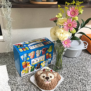 Happybirthday to me/いつもいいねやコメありがとうございます♡/御影石/生花/ほろよい...などのインテリア実例 - 2019-08-24 12:47:00