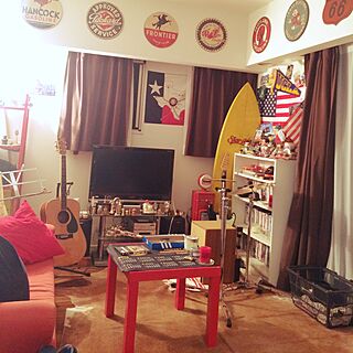 ギター ドラムのインテリア実例 Roomclip ルームクリップ