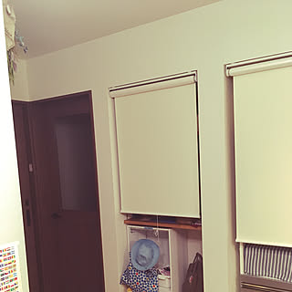 ロールスクリーンで目隠しのインテリア実例 Roomclip ルームクリップ