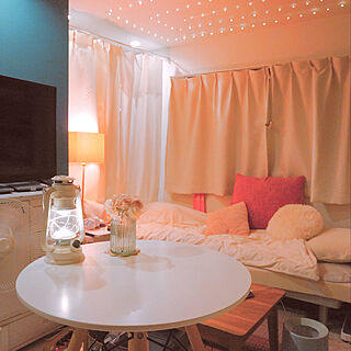 間接照明 一人暮らし 女のおしゃれなアレンジ 飾り方のインテリア実例 Roomclip ルームクリップ