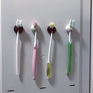 100均 歯ブラシ収納のインテリア実例 Roomclip ルームクリップ