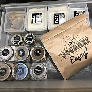 キッチン/コンロ下収納/調味料収納/キッチン収納のインテリア実例 - 2018-02-14 14:57:28