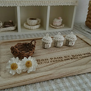 机/ナチュラルインテリア/ナチュラル好き♡/ハンドメイド/編みもの...などのインテリア実例 - 2019-01-17 09:16:56