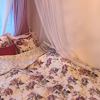 ベッド周り/LAURA ASHLEY HOME/LAURA ASHLEY/雑貨/アンティーク...などのインテリア実例 - 2017-07-21 18:53:05