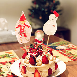 ダイソー クリスマスケーキのインテリア実例 Roomclip ルームクリップ
