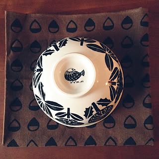 キッチン/食器/一人暮らし/真上から/てぬぐい...などのインテリア実例 - 2015-10-25 15:49:51