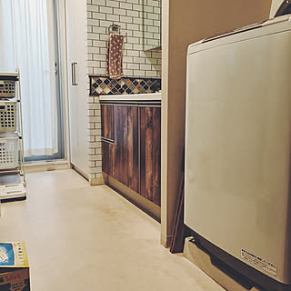 バス/トイレ/脱衣所/洗面所/壊れた洗濯機/9年目...などのインテリア実例 - 2018-01-09 16:57:39