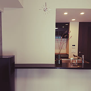 壁掛け時計 Bliciaのインテリア実例 Roomclip ルームクリップ