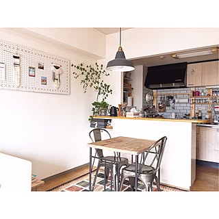 リビング/ドウダンツツジ/WOODPRO/ペンダントライト/キッチンカウンター...などのインテリア実例 - 2017-07-06 22:09:53