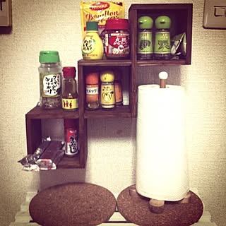 キッチン/スパイスラック/調味料/調味料入れのインテリア実例 - 2012-06-30 09:00:03