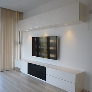 リビング 壁面収納のインテリア実例 Roomclip ルームクリップ