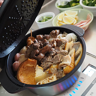 キッチン/キャセロール/山善/くらしのeショップモニター/おでん鍋...などのインテリア実例 - 2019-03-02 21:26:47