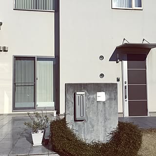 玄関庇のインテリア実例 Roomclip ルームクリップ