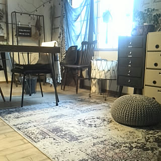 バス/トイレ/プフ/いいね!フォローに感謝❤︎/アンティークラグ/毎日お付き合いありがとう(..)...などのインテリア実例 - 2017-10-21 09:08:21