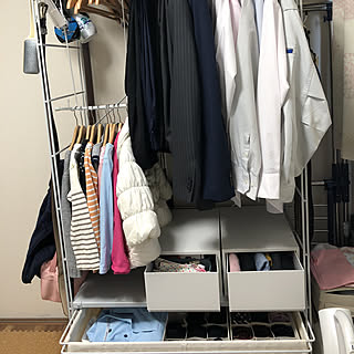 スーツ収納のインテリア実例 Roomclip ルームクリップ