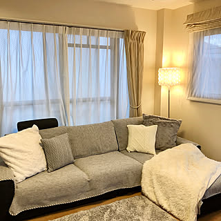 フランフラン クッションカバー/フランフラン/オーサムストアーのクッションカバー/子供のいる暮らし/楽天...などのインテリア実例 - 2019-12-02 10:40:38