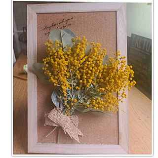 ミモザの花束のインテリア実例 Roomclip ルームクリップ