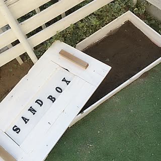 Diy 砂場のインテリア 手作りの実例 Roomclip ルームクリップ