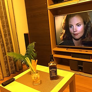 リビング/JACK DANIEL'S/RoomClip5周年/IKEA/Panasonic...などのインテリア実例 - 2017-06-10 22:45:49