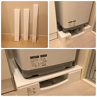 洗濯機下のインテリア実例 Roomclip ルームクリップ