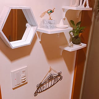 玄関 入り口 パワーストーンのインテリア実例 Roomclip ルームクリップ