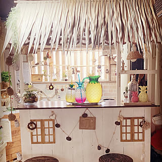 ヤシの葉のインテリア実例 Roomclip ルームクリップ