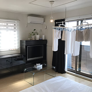 賃貸 物干し竿のインテリア レイアウト実例 Roomclip ルームクリップ
