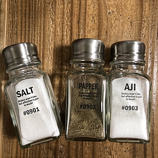 調味料入れ/使いやすい/シンプル/ラベル/ニトリ...などのインテリア実例 - 2019-12-16 21:33:50
