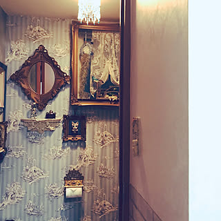 バス/トイレ/トイレセルフリフォーム/ワークショップに参加しました/羊毛フェルト猫/羊毛フェルト...などのインテリア実例 - 2018-10-13 20:46:09