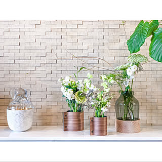 フラワーベース ヒペリカムのインテリア実例 Roomclip ルームクリップ