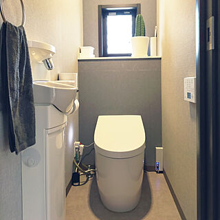 トイレ 風水のおしゃれなインテリアコーディネート レイアウトの実例 Roomclip ルームクリップ