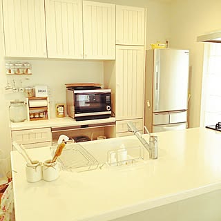 キッチン/ナチュラル/カフェ風/ホワイトインテリア/ナチュラルインテリア...などのインテリア実例 - 2015-06-25 15:27:14