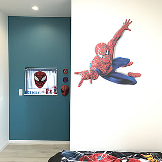 ウォールステッカー スパイダーマンのインテリア実例 Roomclip ルームクリップ ウォールステッカー スパイダーマンのインテリア実例 Roomclip ルームクリップ