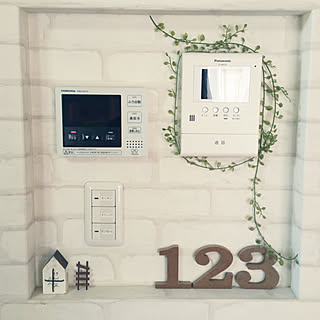 ニッチ 壁紙クロスのインテリア実例 Roomclip ルームクリップ