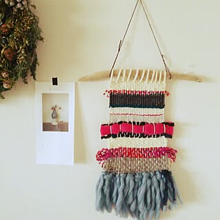 壁/天井/丁寧な暮らしがしたい/流木/AVRIL/weavingのインテリア実例 - 2016-02-29 22:17:52