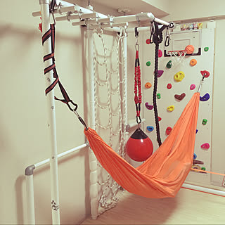 ハンモック 鉄棒のインテリア実例 Roomclip ルームクリップ