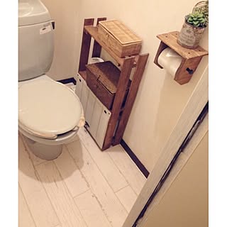 バス/トイレ/すのこ/クッションフロア/DIY/すのこリメイク...などのインテリア実例 - 2014-02-14 16:33:02