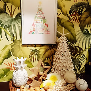 クリスマス/いつもいいねやコメありがとうございます♡/出逢いに感謝♡/ハワイインテリア/みんな大好き♡...などのインテリア実例 - 2017-11-20 17:39:14
