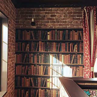 廊下 レンガ壁紙のインテリア実例 Roomclip ルームクリップ