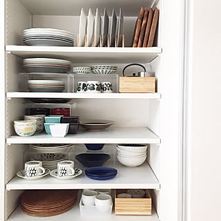 キッチン/ARABIA/無印良品/波佐見焼/カステへルミ...などのインテリア実例 - 2017-12-20 14:48:39