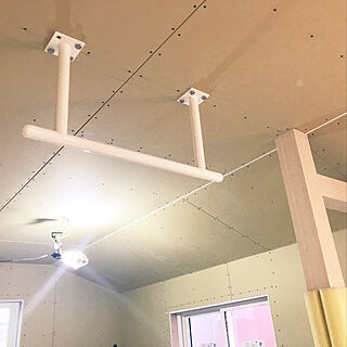 壁 天井 懸垂バーのインテリア実例 Roomclip ルームクリップ