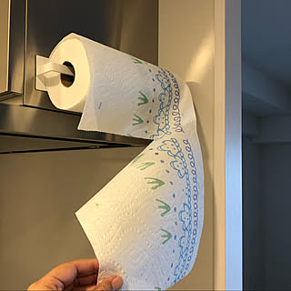 キッチンペーパーホルダー/山崎実業/キッチンのインテリア実例 - 2019-11-28 21:09:40