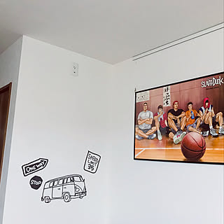 壁 天井 スラムダンクのインテリア実例 Roomclip ルームクリップ