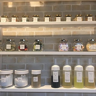 スパイスラックDIY/調味料ラック/100均/一人暮らし/カフェ風...などのインテリア実例 - 2019-06-25 13:25:48