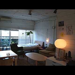部屋全体/照明/ベッド/ソファのインテリア実例 - 2014-09-28 12:16:50